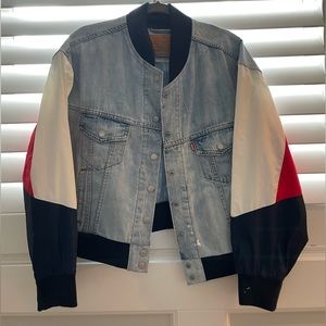 levi’s rain/jean jacket